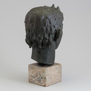 Sculpture, bronze, signed IVAR JOHNSSON.