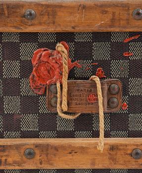 Louis Vuitton suitcase, late 19th century.