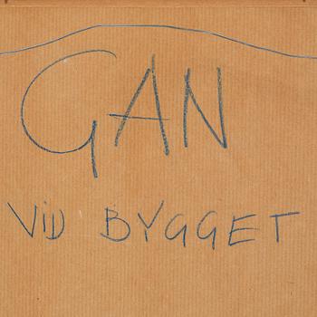 Gösta Adrian-Nilsson, "Vid bygget".