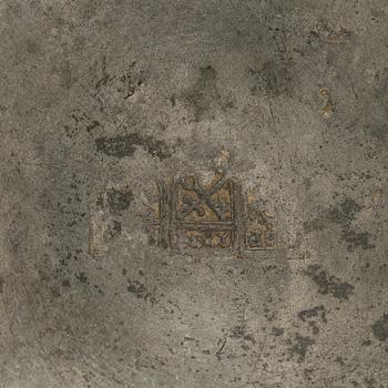 Dryckeskanna, fajans, Mellaneuropa, 1700-tal.