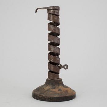 A 1700s candlestick.