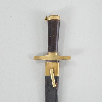 A cutlass for the swedish army, m/1856.