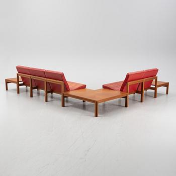 Torben Lind & Ole Gjerlov, modulsoffa, 8 delar, France & Son, Danmark.