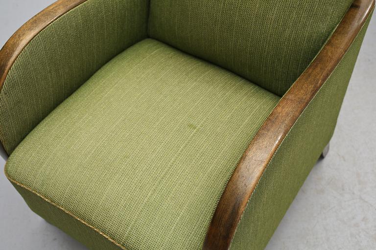 FÅTÖLJER, ett par 1900-talets början.