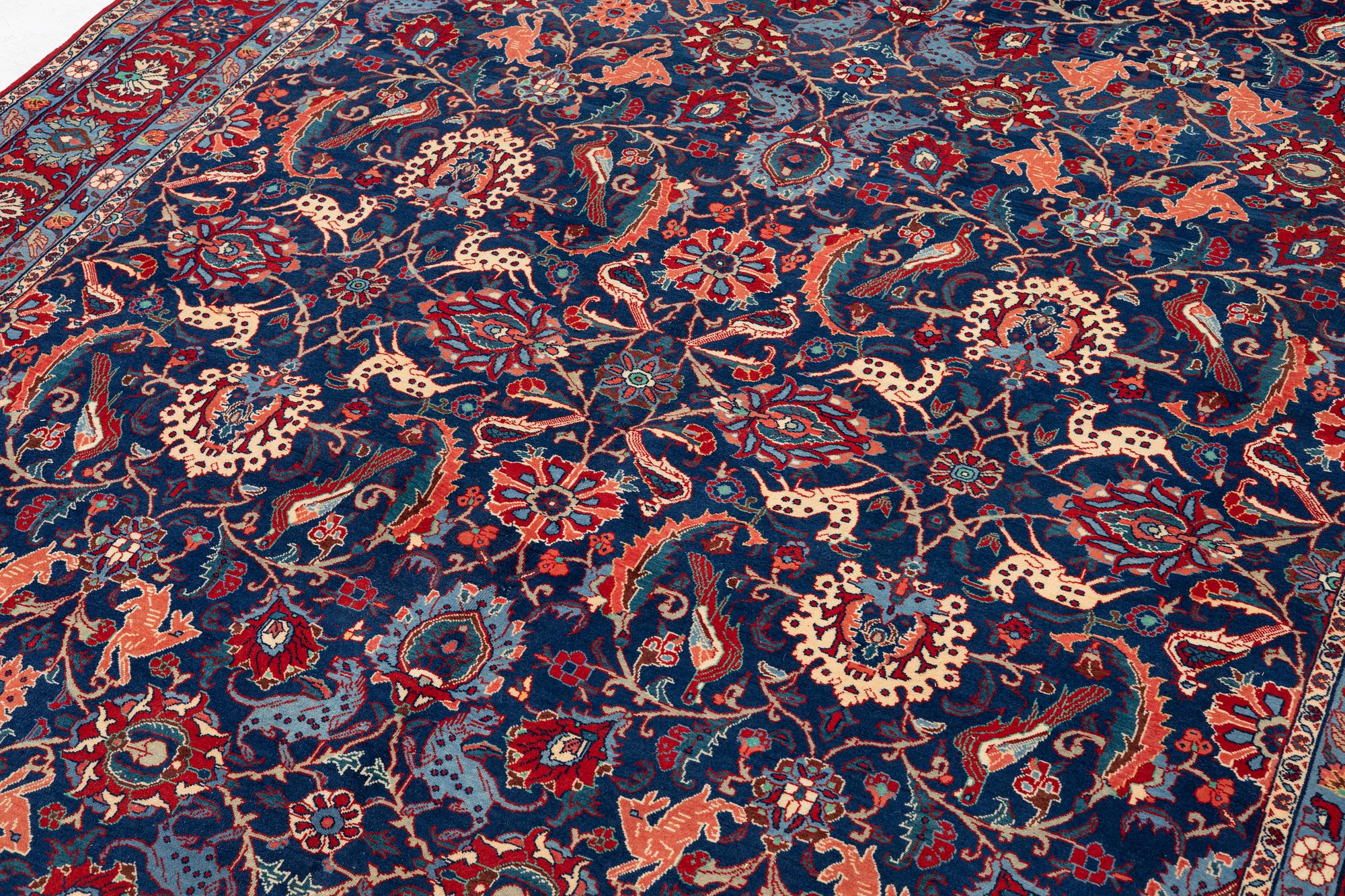 Rug, semi-antique Veramin, approx. 327 x 218 cm.