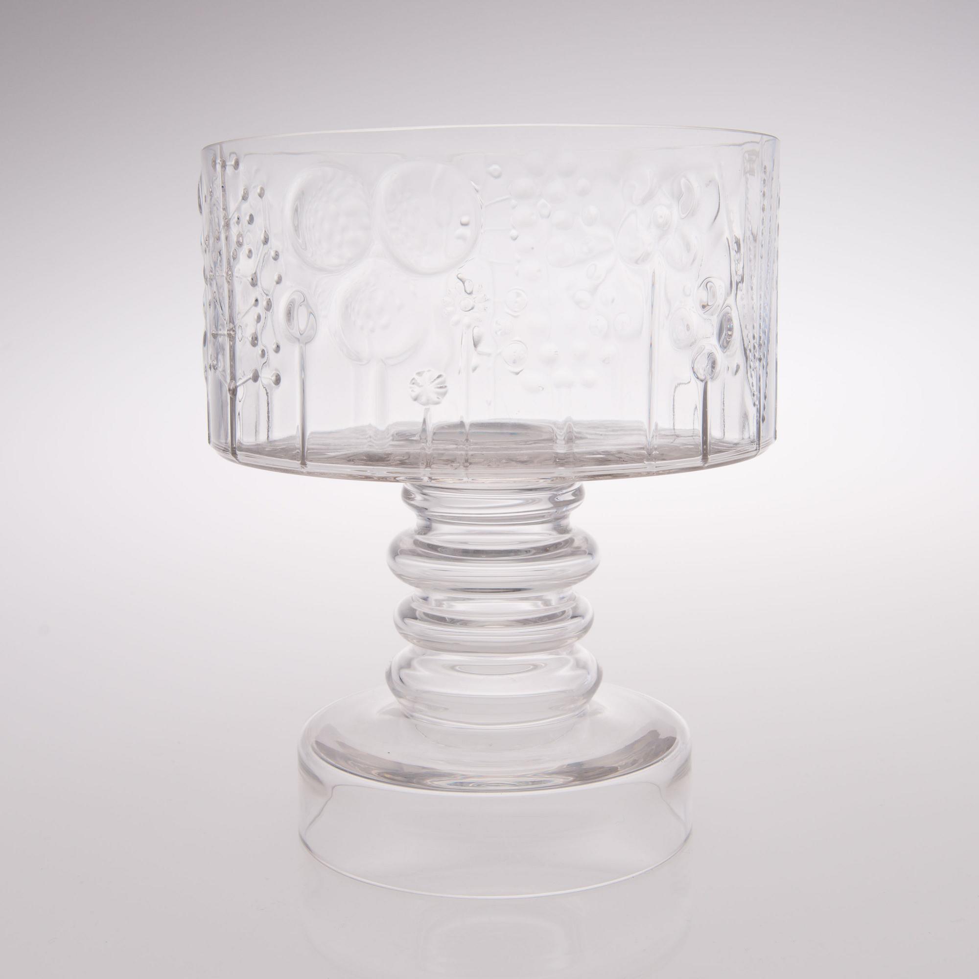 OIVA TOIKKA, FYRA DELAR. "Flora". Iittala. Formgivna 1966.
