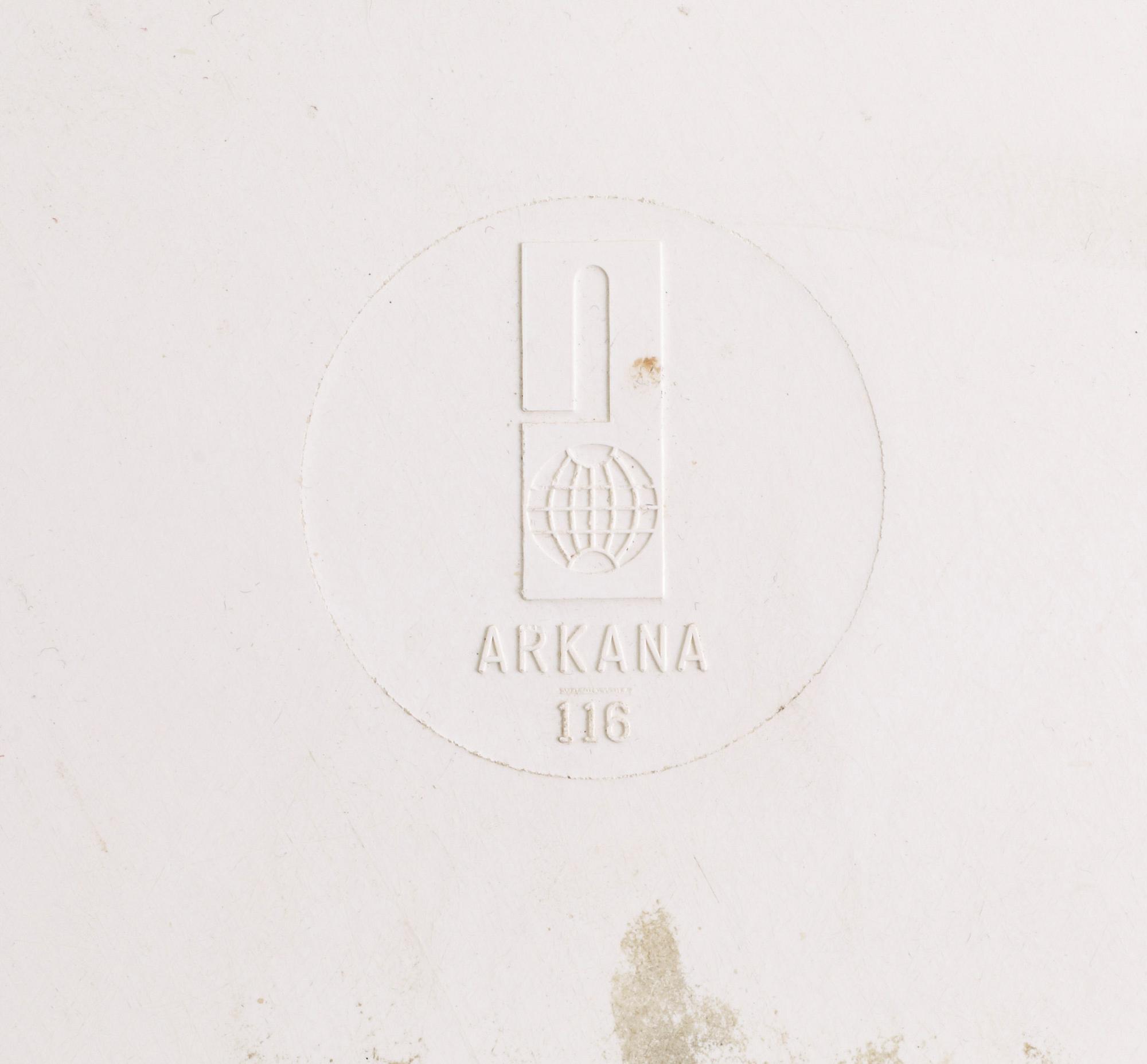 BORD OCH STOLAR, 1+4st, "Tulip", Robin Day, Arkana, England. Formgivna 1950-tal.