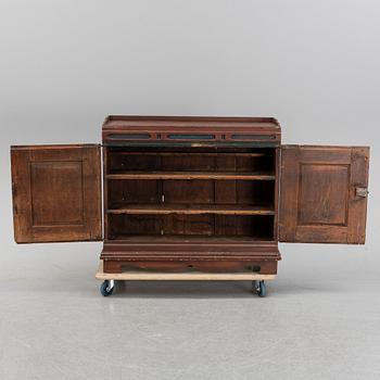 A Swedish painted cabinet, second half of the 18th century.