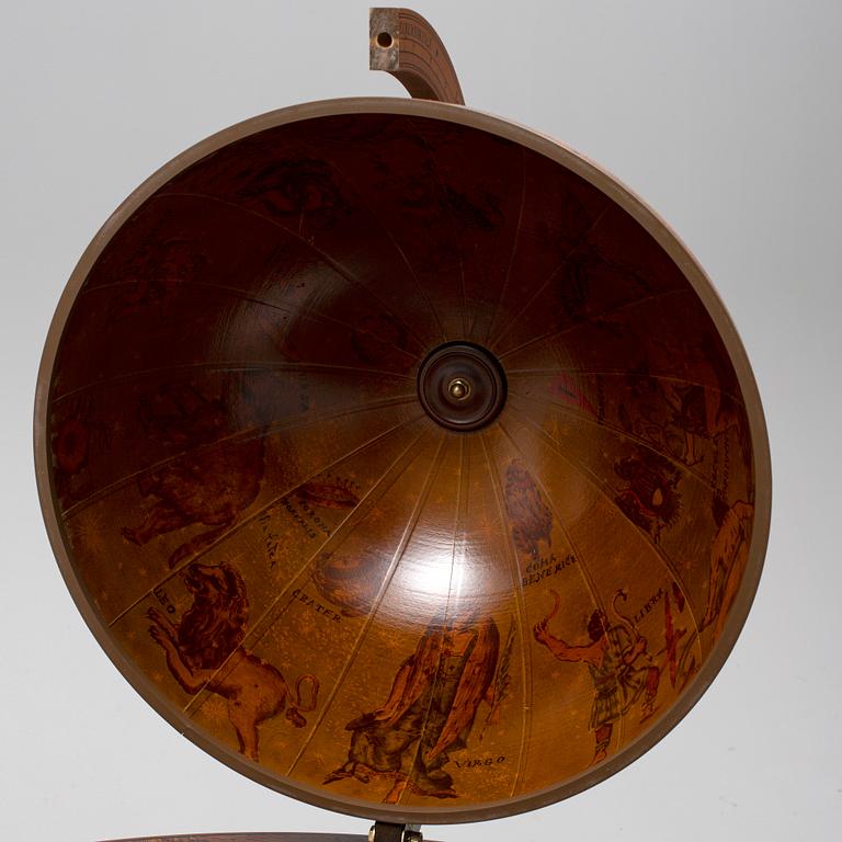 A bar globe, second half of the 20th century.