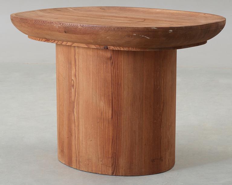 An Axel Einar Hjorth 'Utö' pine table, Nordiska Kompaniet, 1930's.