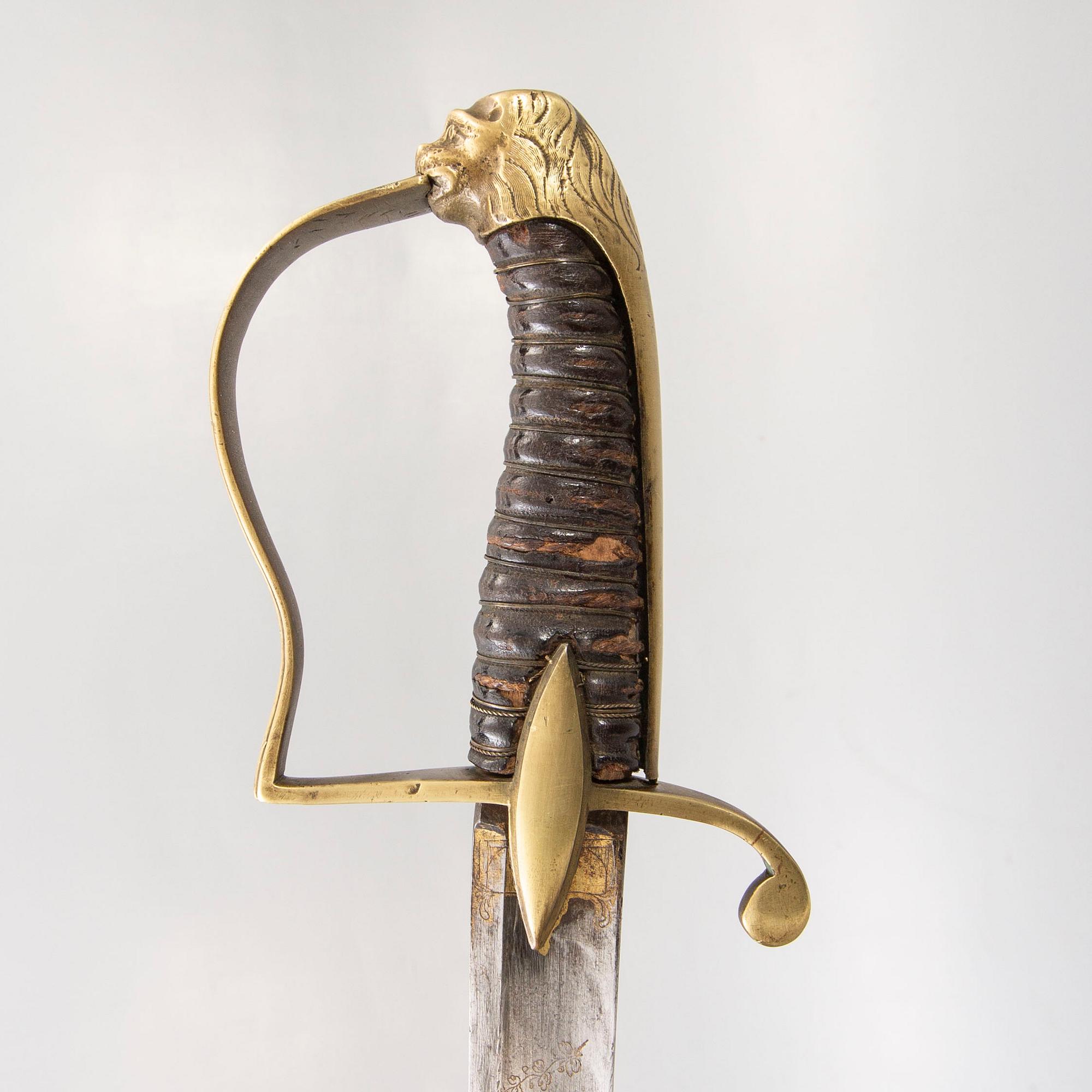 A French Husar officer sword around 1800-1810.