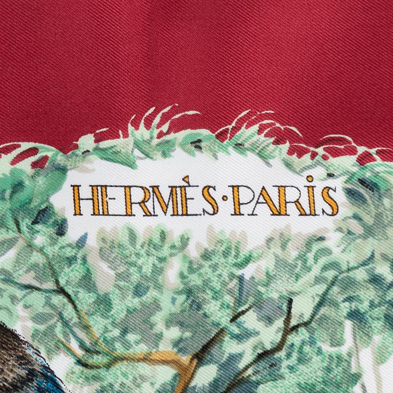 Hermès, scarf, "Equateur".