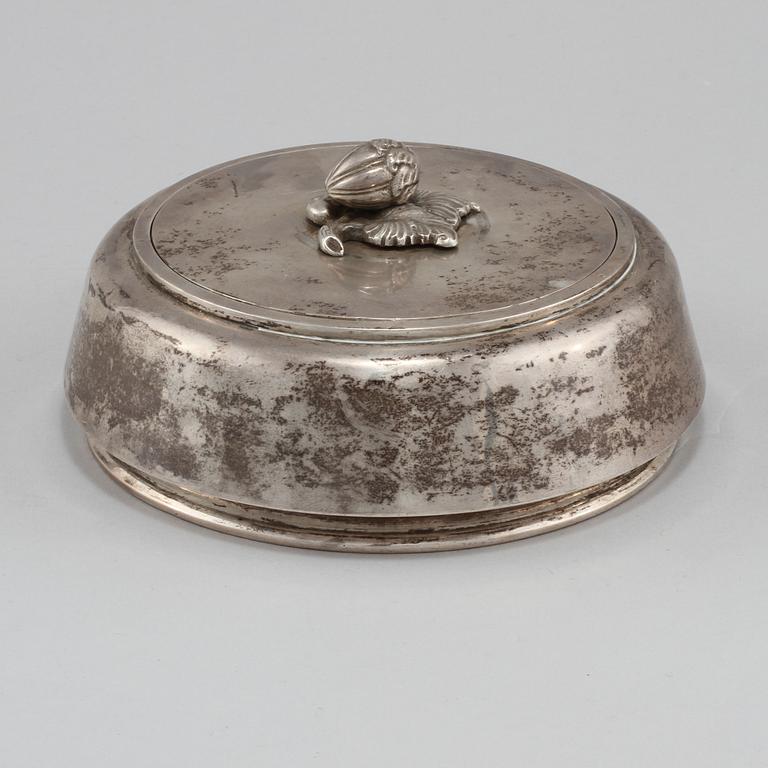 LOCKASK, silver, Ryssland, 1900-tal. Vikt 560 gram.