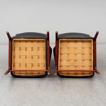 KARL ERIK EKSELIUS, a pair of late 20th Century easy chairs.