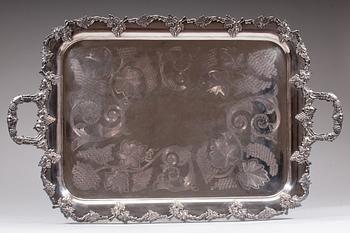 BRICKA, nysilver, 1900-talets första hälft.