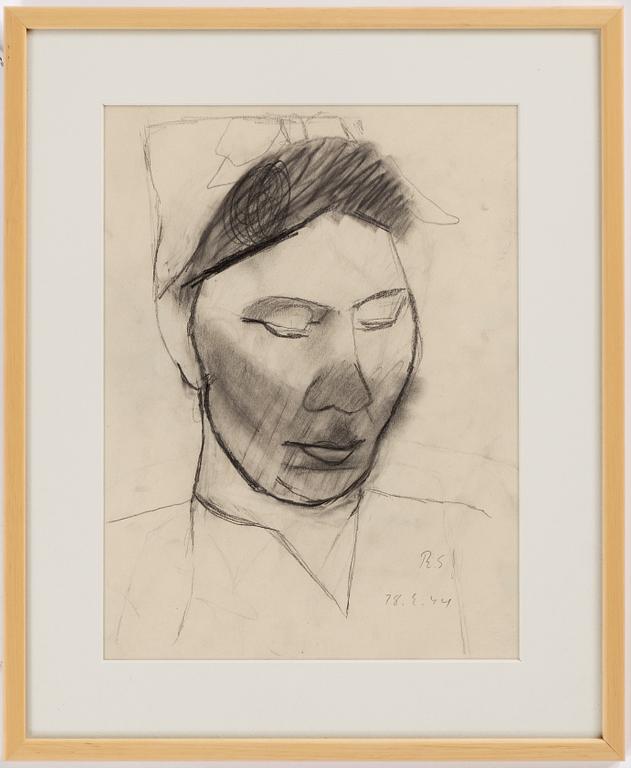 RAGNAR SANDBERG, pencil drawing, signed and dated -44.