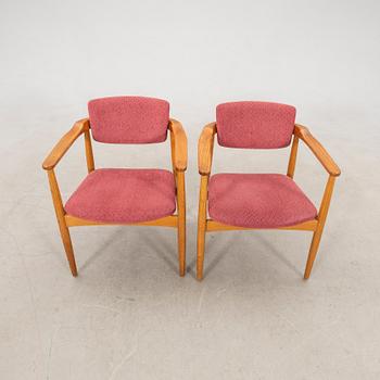 Arne Wahl Iversen armchairs a pair "Kosack" for IKEA 1960s/70s.