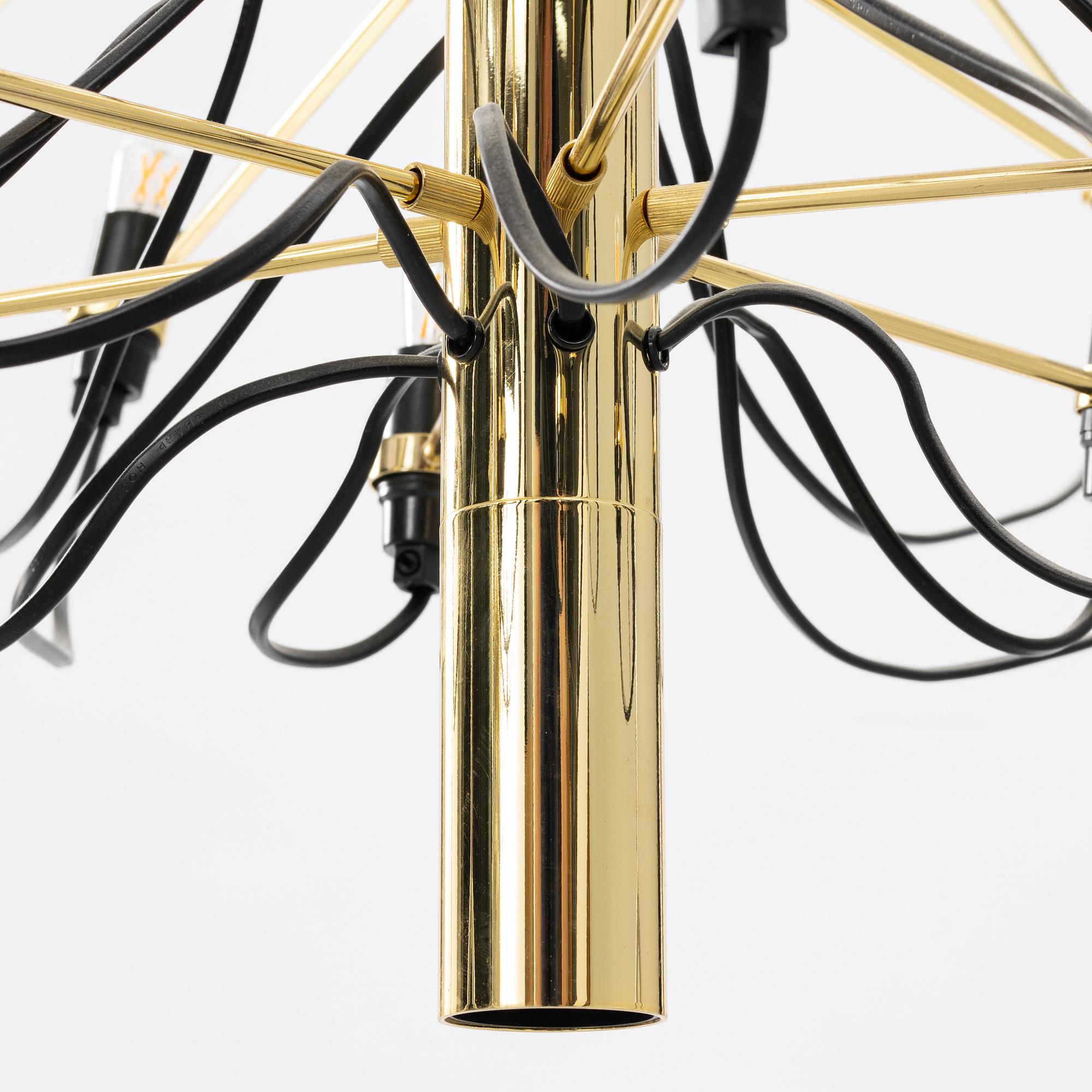 Gino Sarfatti, taklampa, modell 2097/30, Flos, Italien.