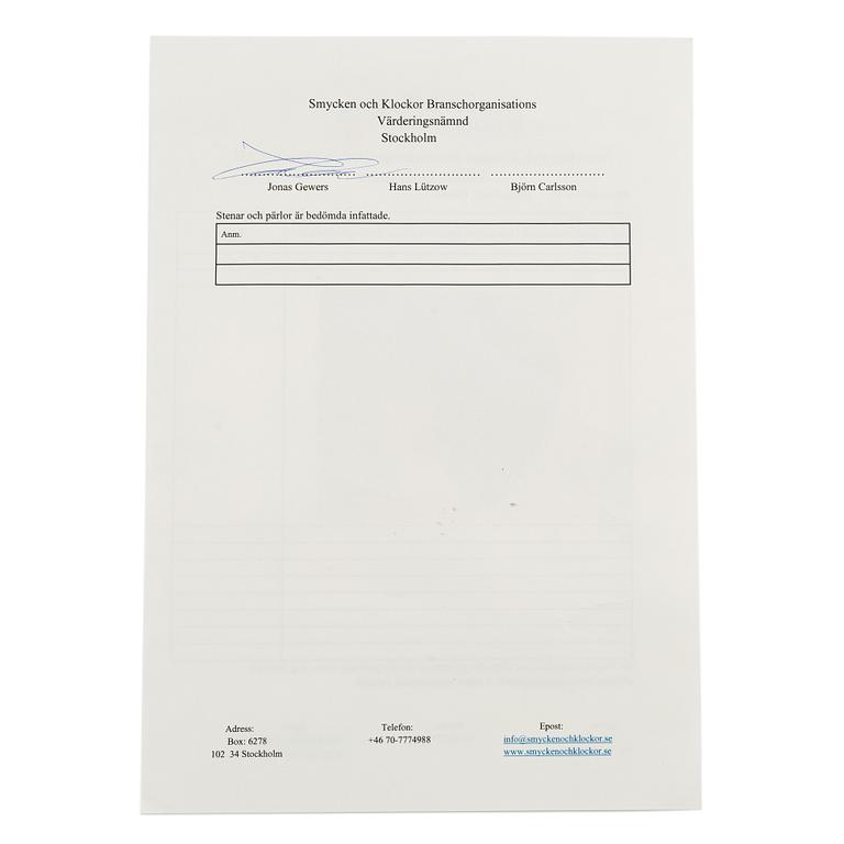 Brooch, butterfly, 18K gold with enamel, synthetic opal, rubies and brilliant-cut diamonds.