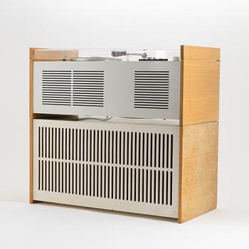 Dieter Rams, skivspelare med högtalare, SK 55 och L 12, Braun.