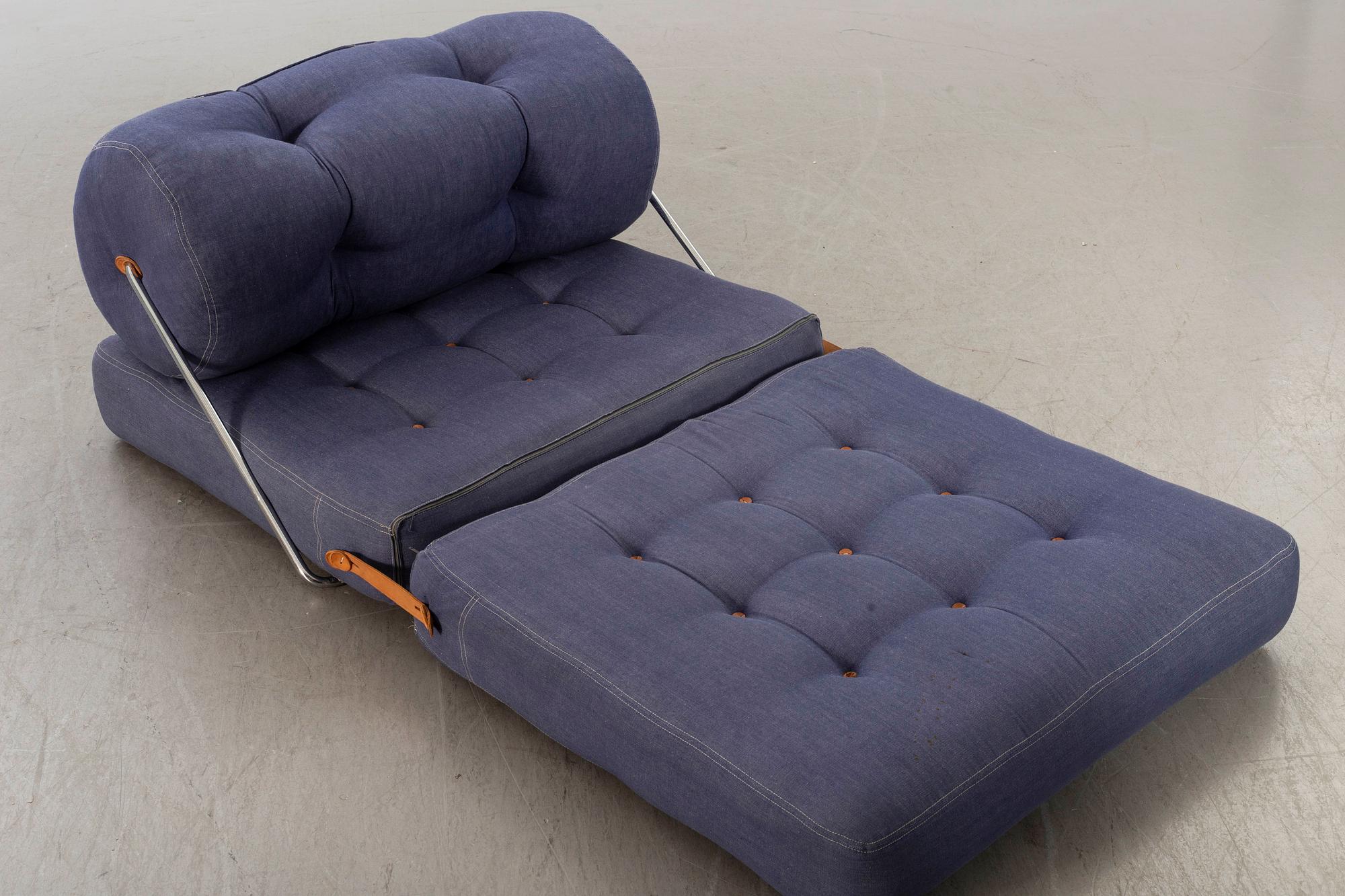 GILLIS LUNDGREN, LOUNGE CHAIR "TAJT" IKEA 1970'S.