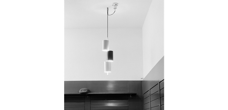 Hans Bergström, a ceiling lamp, model "C-1131", ateljé Lyktan, Sweden 1950-60s.