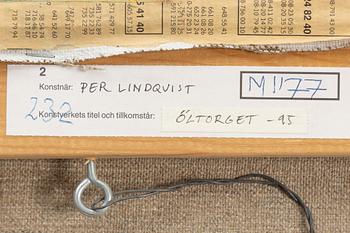 Per Lindqvist, "Öltorget".