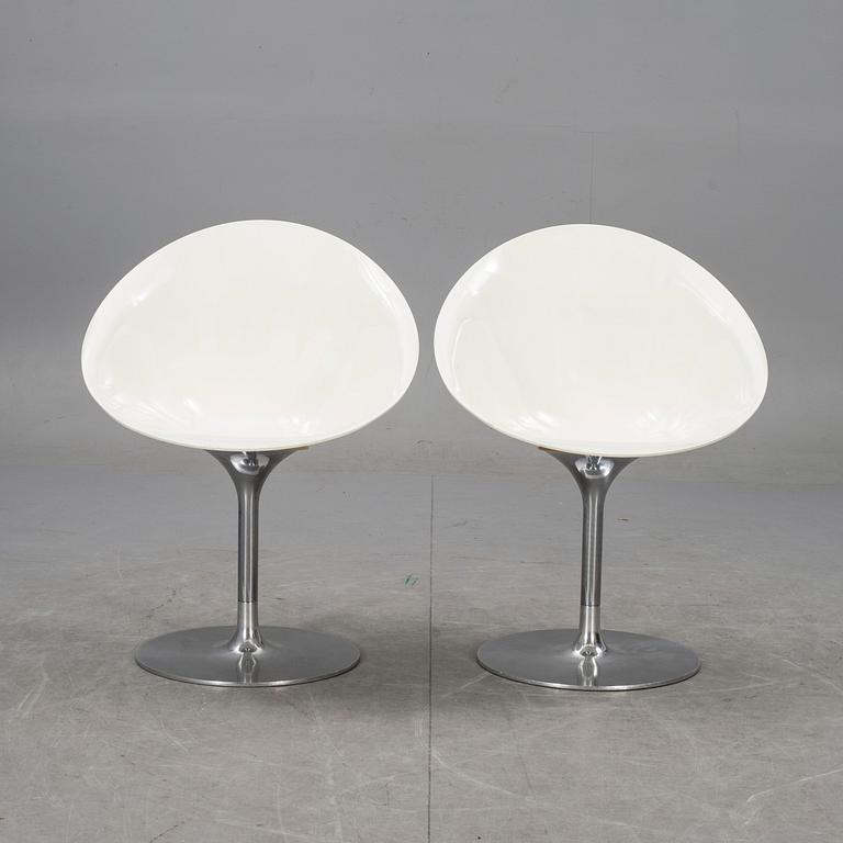 STOLAR, ett par, "Eros", Philippe Starck för Kartell, Italien.