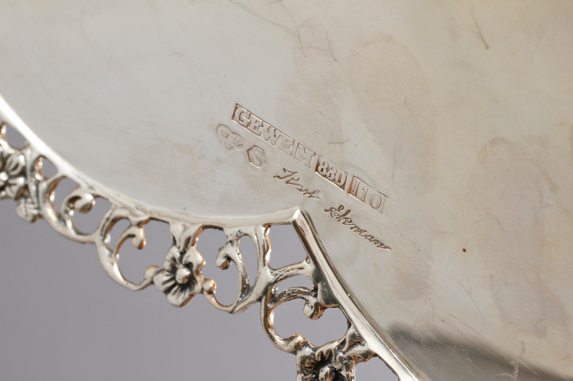 PARTI SILVER, 1800- och 1900-tal. Vikt 514 g.