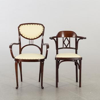 KARMSTOL samt STOL delvis Thonet, 1900-talets början.