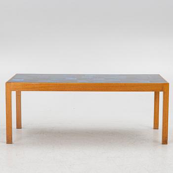 David Rosén, and Algot Törneman, a 'Blue Square' coffee table, Triva, Nordiska Kompaniet, 1950s.