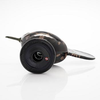 Oiva Toikka, an 'Anniversary Bird', signed O. Toikka Nuutajärvi 2010 481/1000.