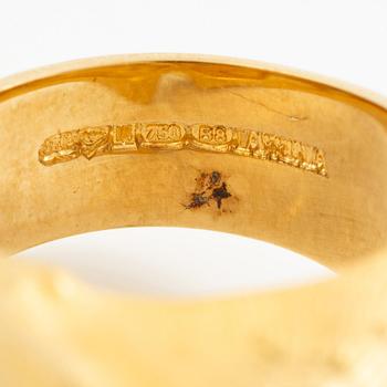 Björn Weckström, a ring, 18K gold, Finland 1979. For Lapponia.