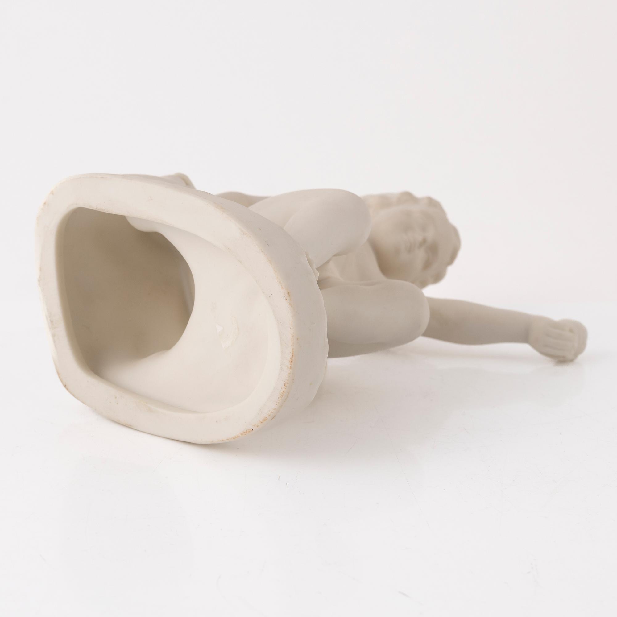 A group of three figurines, Gustafsberg, early 20th Century.