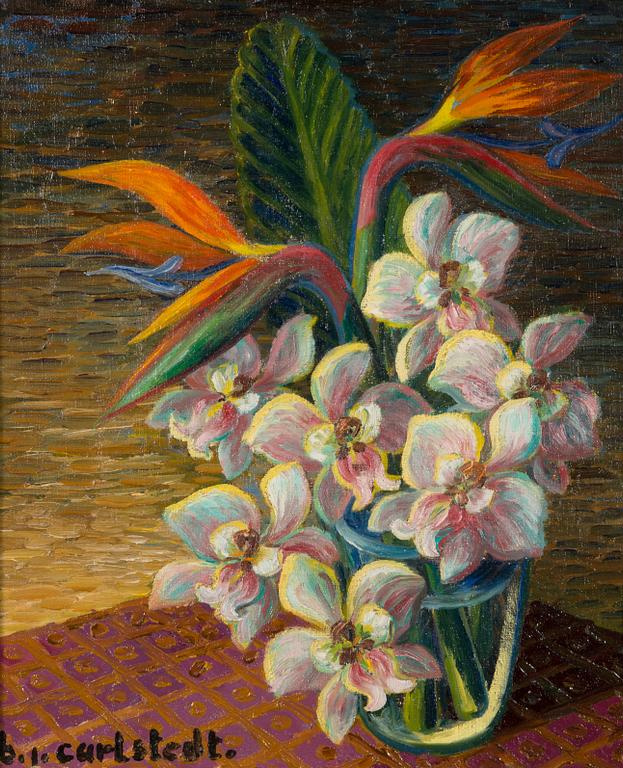 Birger Carlstedt, Blomsterstilleben.