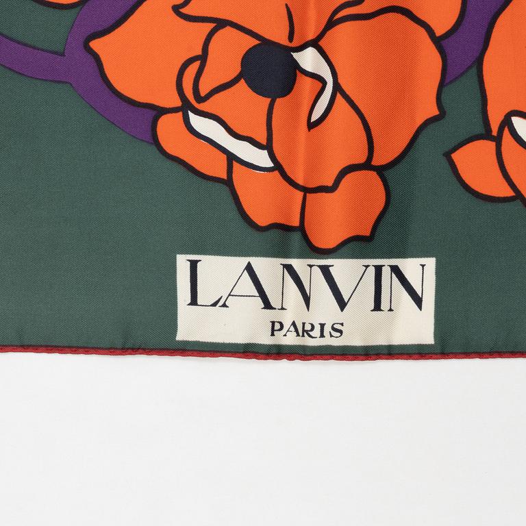 Lanvin, scarf, vintage.