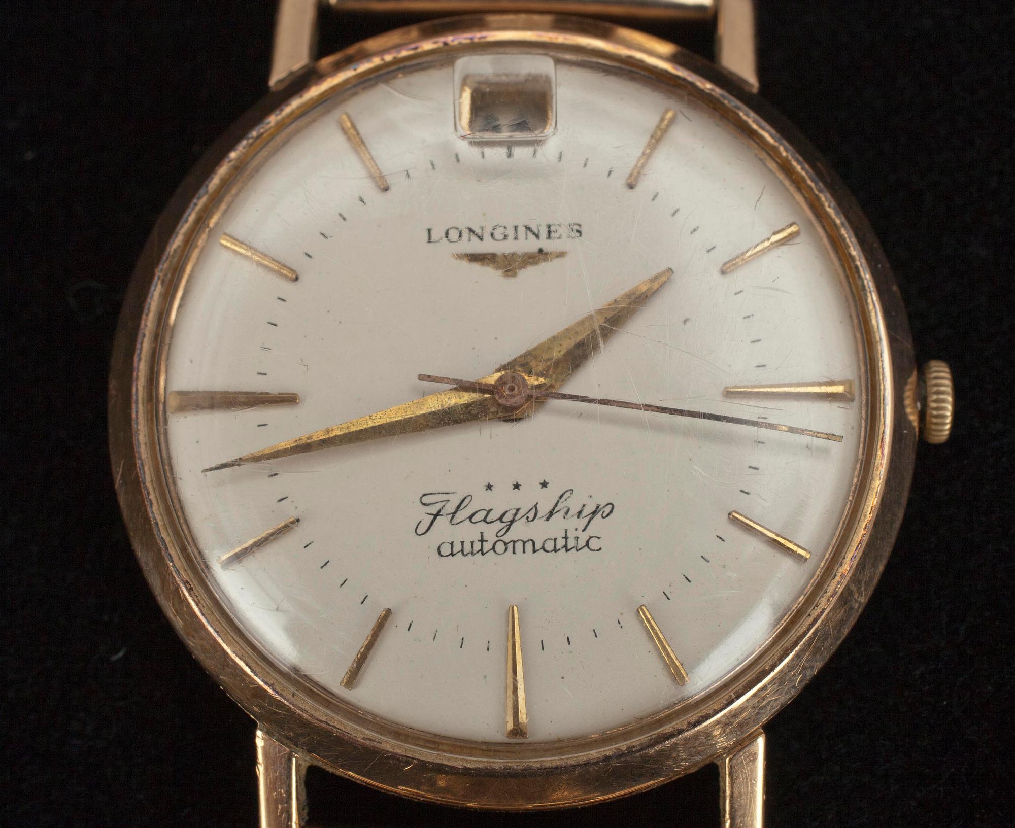 ARMBANDSUR, Longines Flagship, guld 18k, 1960-tal.