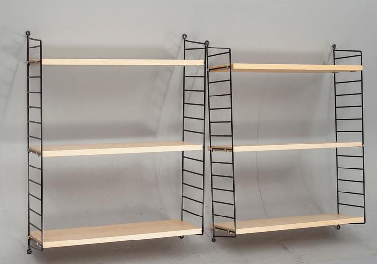 HYLLA, Stringhylla, "The Ladder Shelf", design Nils Strinning. 1900/2000-tal.