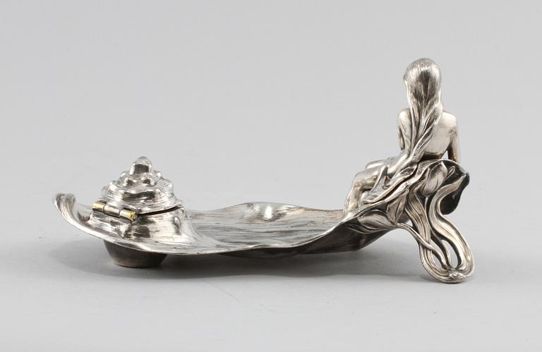 BLÄCKSTÄLL, nysilver, WMF, jugend, 1900-talets början.