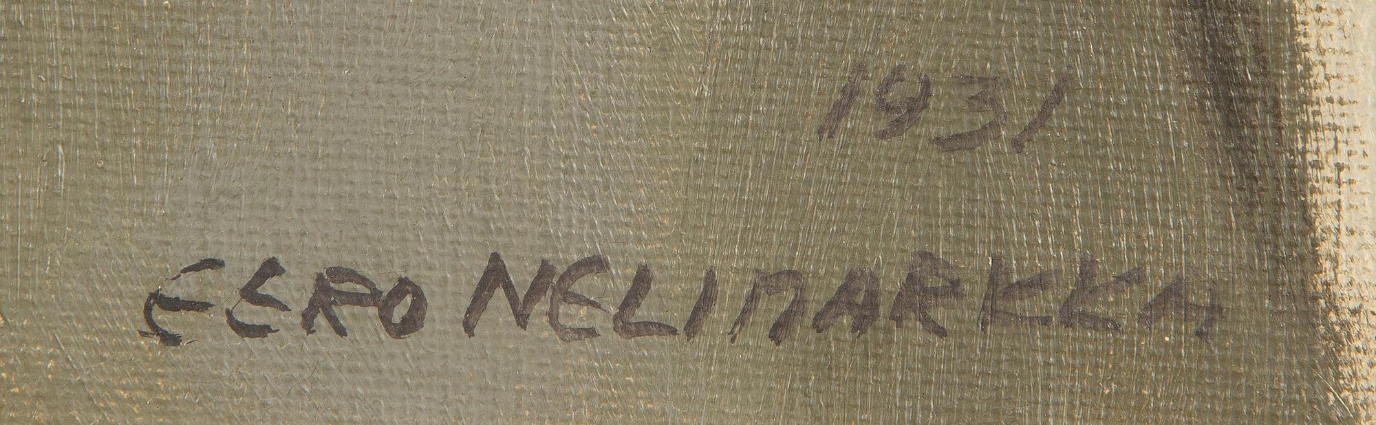 Eero Nelimarkka, Self-portrait.