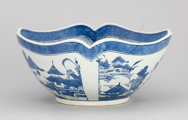 SKÅL, porslin, Kina 1800-talets första hälft.