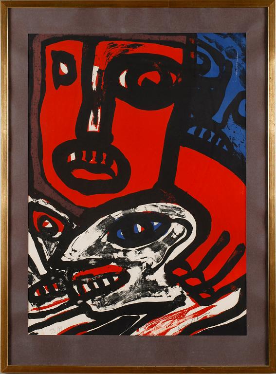 BENGT LINDSTRÖM, färglitografi, signerad och numrerad 53/99.