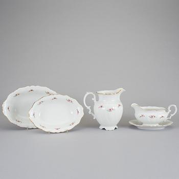 MATSERVIS, porslin, Rörstrand 1956, 55 delar.