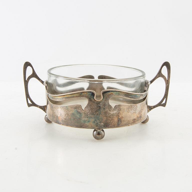 Confectionery bowl David Andersen & Co Stockholm early 20th century silver.