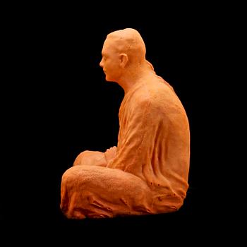 FREDRIK WRETMAN, skulptur, polyuretan, sign och dat 03 II.