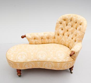 KANAPÉ, nyrenässans, sent 1800-tal.