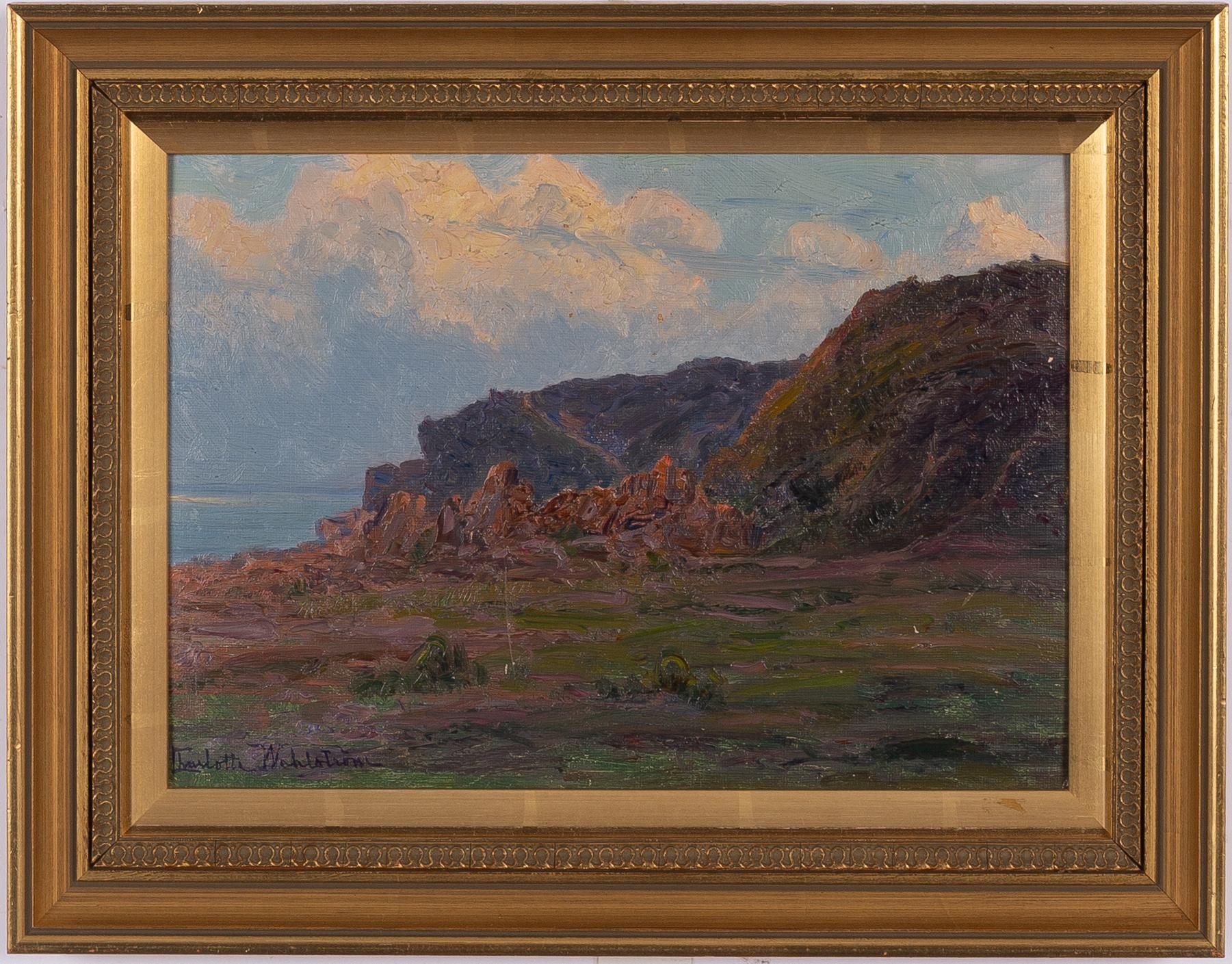 Charlotte Wahlström, Coastal landscape.