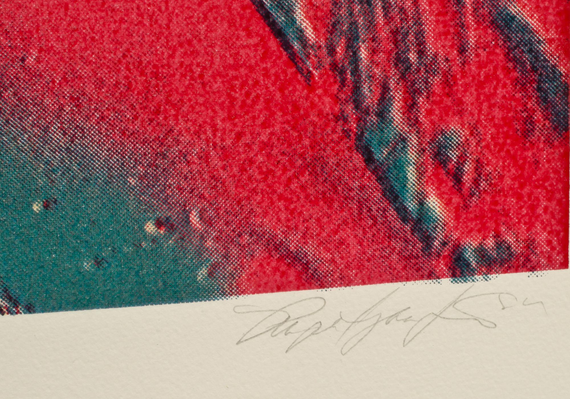 RUPERT JASEN SMITH, screenprint med diamond dust, sign och numr 4/10.