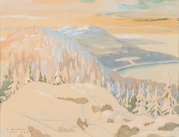 Oskari Paatela, Landskap från Koli.