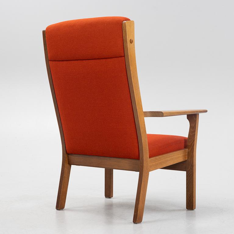 Hans J Wegner, a model GE 181 armchair, Denmark, second half of the 20th century.